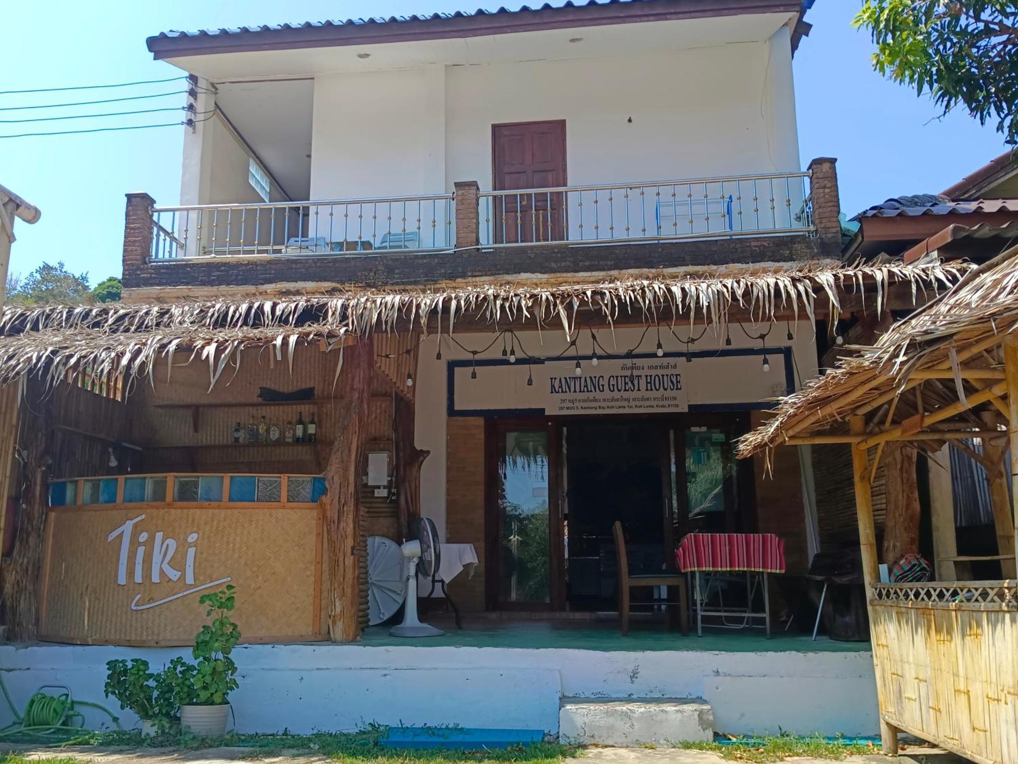 Tiki Bar-Kantiang Guesthouse Ко-Ланта Экстерьер фото
